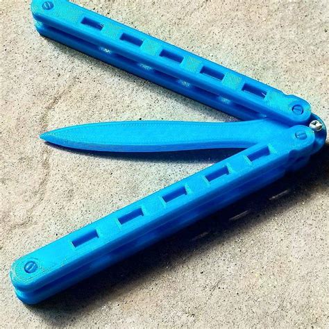 Check out our knife balisong selection for the very best in unique or custom, handmade pieces from our camping shops. ... Kids (1 Ounce Weight) Light Butterfly Knife Toy, Balisong Trainer, Flexible Pocketknife, Desk Toy, Gifts - 3D Printed (198) $ 7.95. Add to Favorites Custom Butterfly Knife Trainer (Balisong) - NOT SHARP - ANY Color for any ...